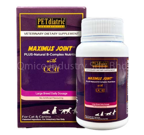 Petdiatric Laboratories Maximus Joint® (UC-II) 40mg - Perfect solution for joint health